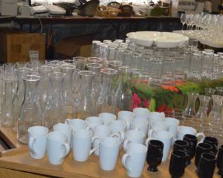 Lots of Milk Bottles