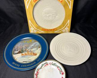 Christmas Plates Belleek