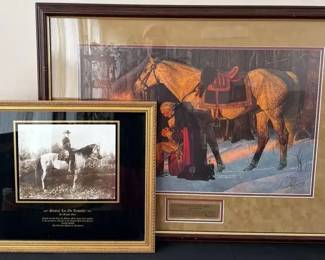 The Prayer At Valley Forge By Arnold Friberg, General Lee On Traveller By Michael Miley
