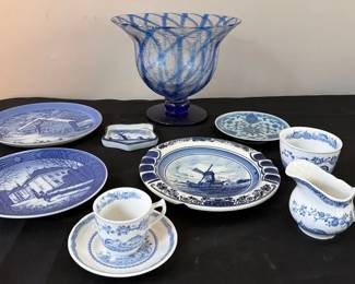 Furnivals Quail Blue Transferware, Delft Blue And More
