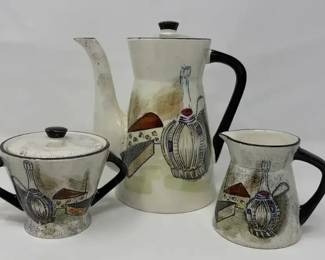 Vintage Royal Sealy Capri Coffee Set