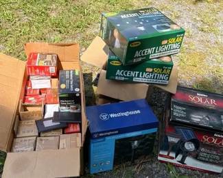 Solar Outdoor Light Mystery Lot
