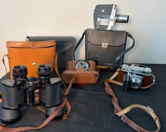Vintage Argus, Kodak Retina, Keystone Cameras, Binoculars And More