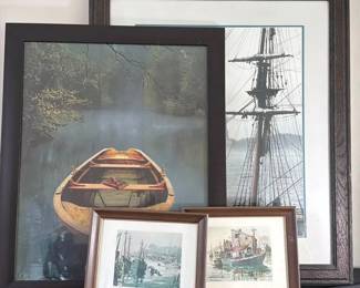 Brian Truelove Grey Day, Haze On The Harbor, Rod Chase the Grand Lady