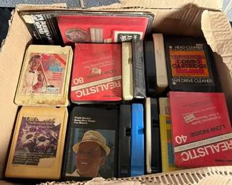 Mystery Lot Of 8 Track Tapes