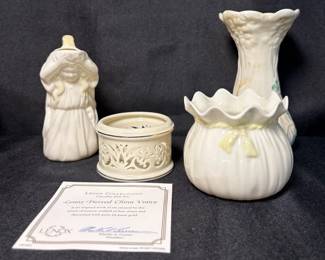 Lenox And Belleek porcelain