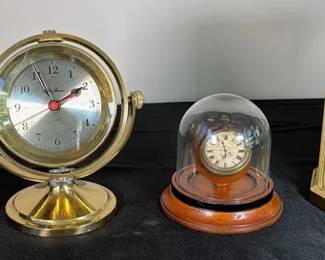 Seth Thomas Clock Tempus Fugit Pocket Watch Sterling Noble Alarm Clock Junghans