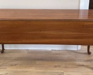 Vintage Wood Drop Leaf Dining Table