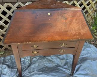 SlantFront Corner Secretary Desk