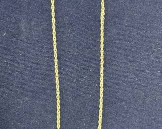 14k Gold necklace 