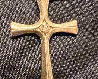 14k Gold cross 