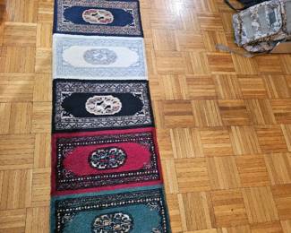 Freshly cleaned wool runner