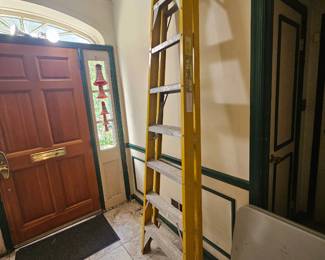 Very tall ladder! Very useful!