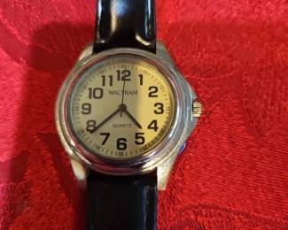 Old Waltham watch. It's running.