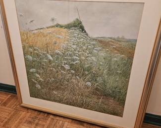 A series print nicely framed