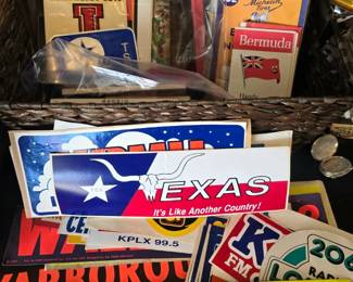 Radio Station Bumper Stickers and Maps