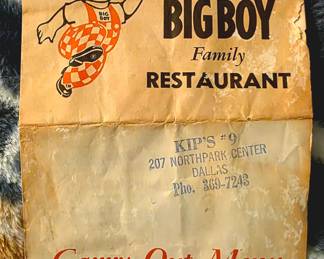 Big Boy Ephemera