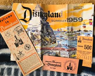 Disneyland Ephemera Lot