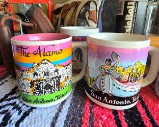 Cue Texas Mugs