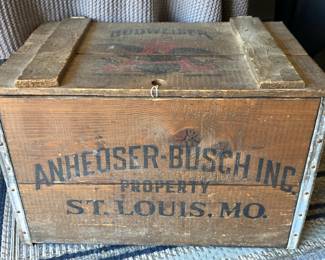 Anheuser Busch Beer Crate