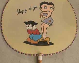Vintage Betty Boop Fan