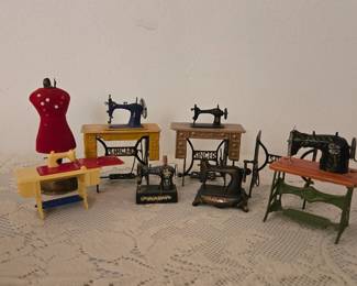 Vintage Miniature Sewing Machines