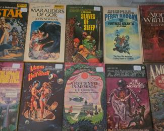 Vintage Sci-Fi Books