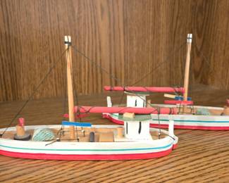 Mini Wooden Boats