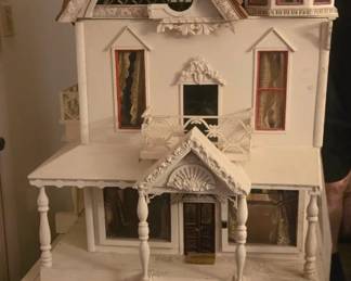 Beautiful Handmade Large Dollhouse 