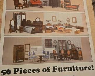 Vintage Dollhouse Furniture