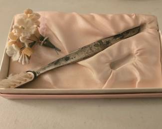Vintage Sterling Silver Baby Toothbrush by Towle