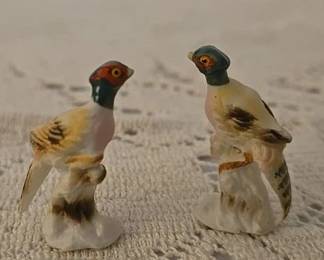 Miniature Birds Bone China