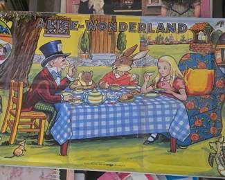 Vintage Alice in Wonderland Paint Set