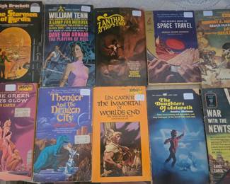 Vintage Sci-Fi Books