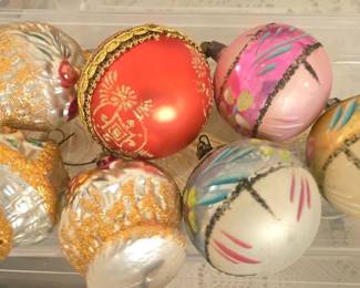 Vintage Christmas Ornaments