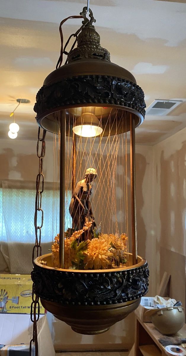 Oil Rain Lamp