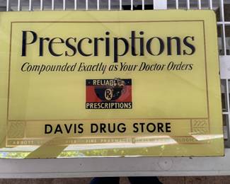 Pharmacy collectibles