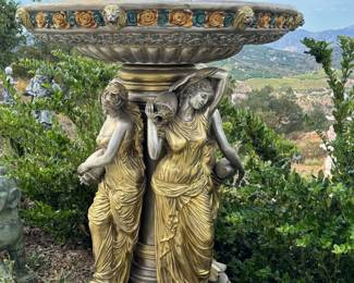 bronze fountain 