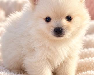 Pomeranian boy toy 