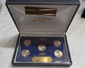 2007 Philadelphia Mint State Quarter Collection