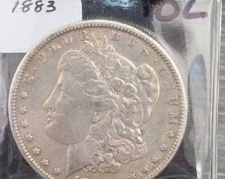 1883 Morgan Dollar, B2, Silver