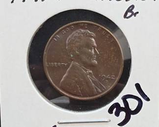 1942-D Lincoln Wheat Cent