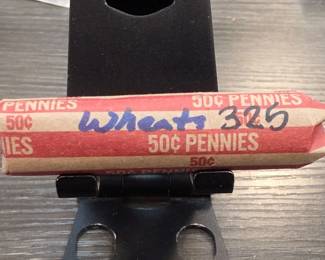 Wheat Cent Roll, 50¢ Face Value