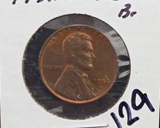 1952-S Lincoln Wheat Cent, MS63/64