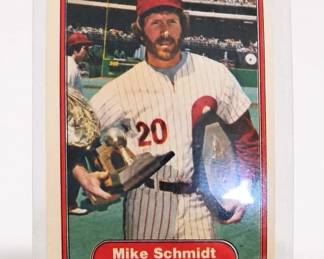 1981 Fleer Mike Schmidt Card