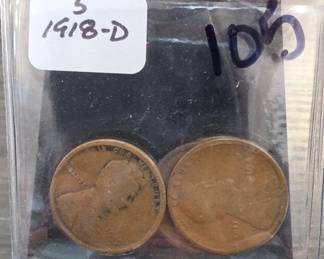 1918-D Lincoln Wheat Cent Collection