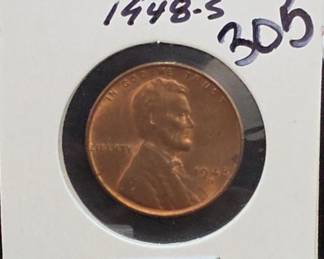 1948-S Lincoln Wheat Cent