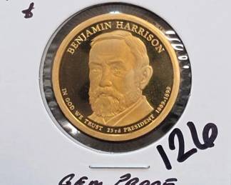 2012-S United States Pres. Dollar, Gem Proof