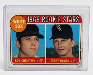 1969 Topps White Sox Rookie Stars Card