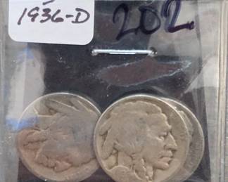 1936-D Buffalo Nickel Collection